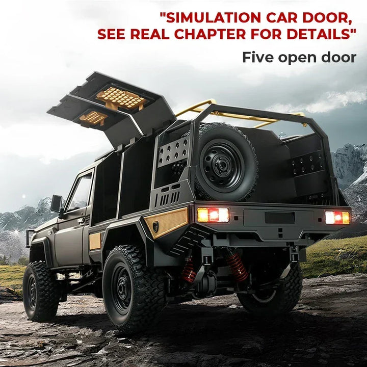 Remote Control Car 1/12 Scale 4WD Off Road RC Pickup Truck Toy For Kids Christmas Gift