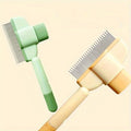 Dog Hair Remover Brush for Long Hair Pets - Grooming and Care Comb for Dogs and Cats, Bath Brush for Easy Hair Cleaning