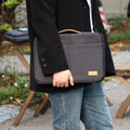 Shockproof Laptop Sleeve Bag- Dark Grey Case for Travel & Business Accessories
