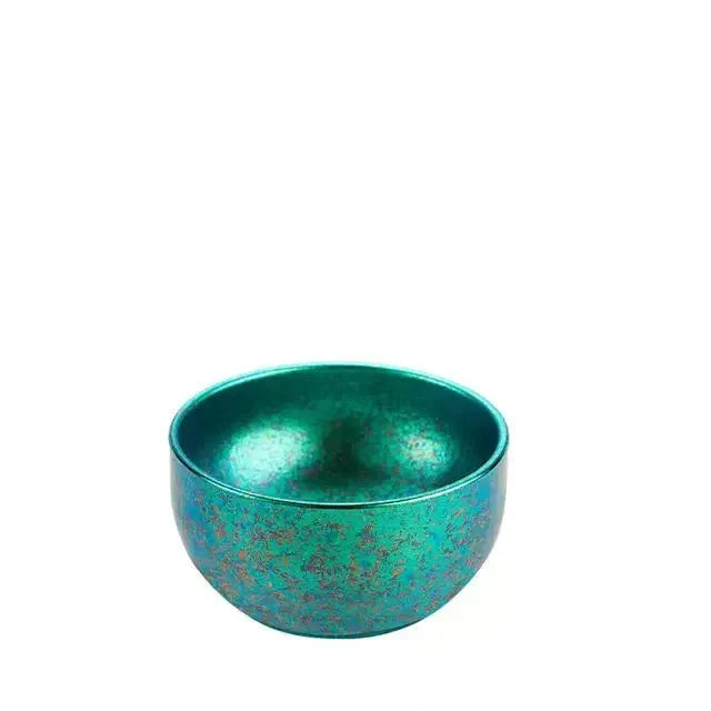 Pure Titanium Double Layer Tea Cup 50ml Camping Set