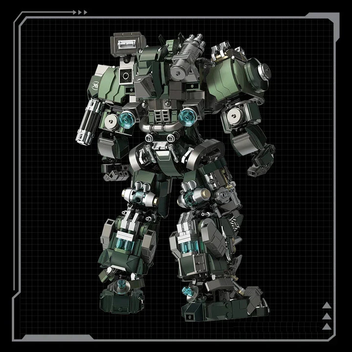 Mecha Building Set Mech Warrior Battle Robots Kit Fall 2025 Gift for Kids and Adults Creative STEM Play