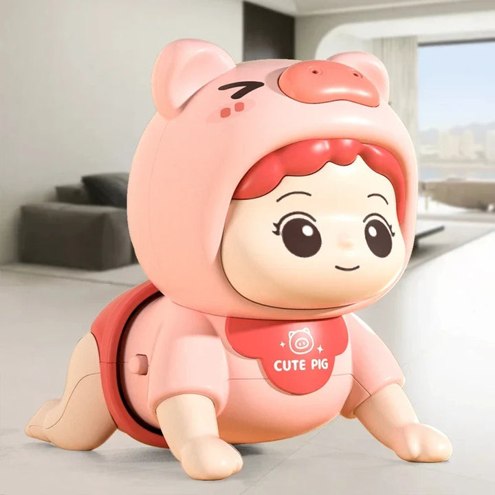 Baby Crawling Guide Toy Newborn Sensory Toys Music Aid