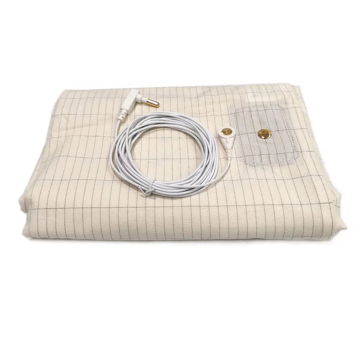 Earthing Bed Sheet 39x80 Cotton Flat Grounding Sleep