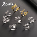Name Ring Custom Double First Names jewellery For Couples Personalized Gift TikTok Viral Fall 2026