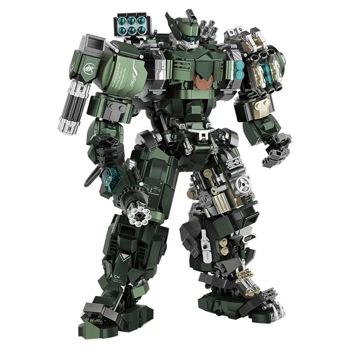 Mecha Building Set Mech Warrior Battle Robots Kit Fall 2025 Gift for Kids and Adults Creative STEM Play