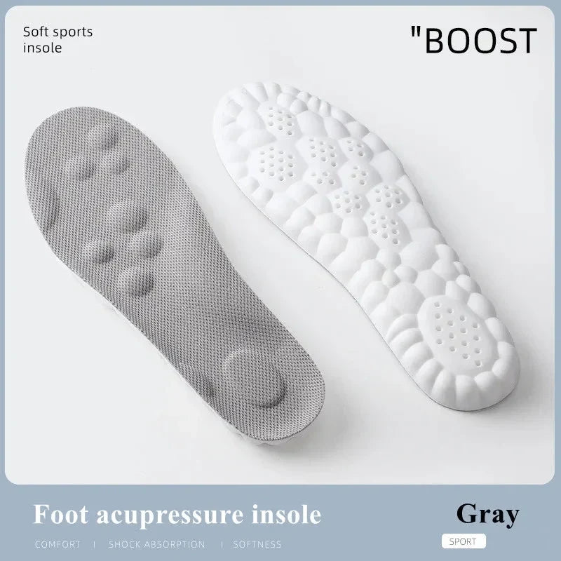 Ultra-Soft Arch Support Insoles for Flat Feet with Antibacterial Properties and Breathable Comfort
