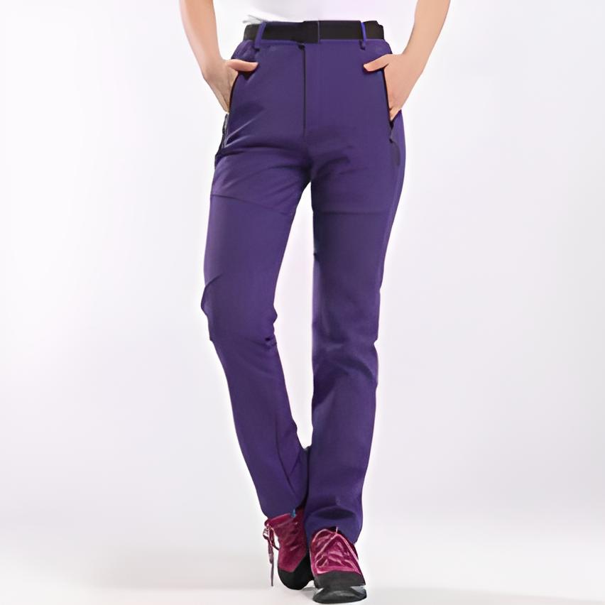 Waterproof women’s hiking Trousers – elastic, breathable, for outdoor activities