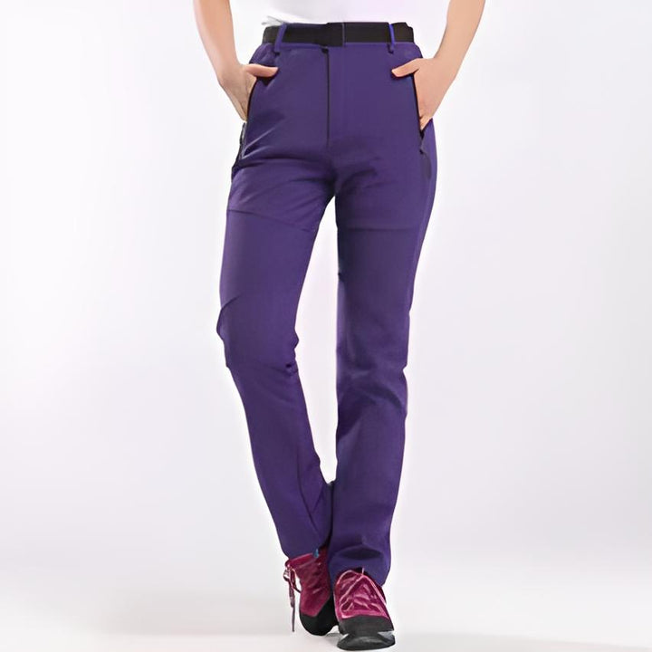 Waterproof women’s hiking Trousers – elastic, breathable, for outdoor activities