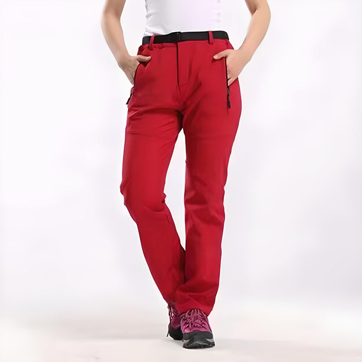 Waterproof women’s hiking Trousers – elastic, breathable, for outdoor activities