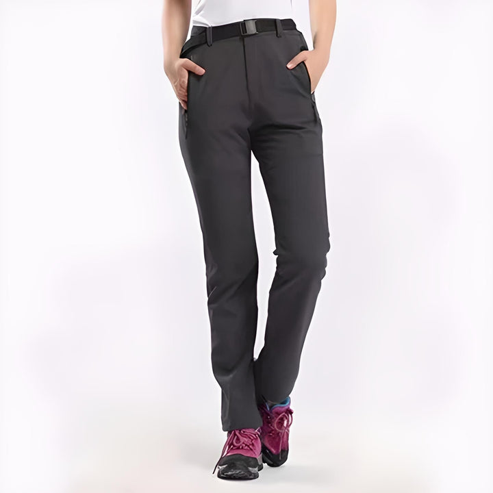 Waterproof women’s hiking Trousers – elastic, breathable, for outdoor activities