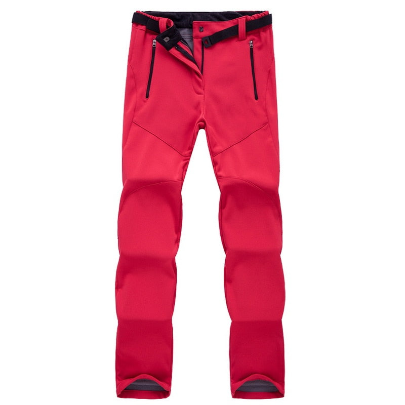 Waterproof &amp; Breathable women’s hiking Trousers – elastic fit, durable material, for trekking and outdoor activities