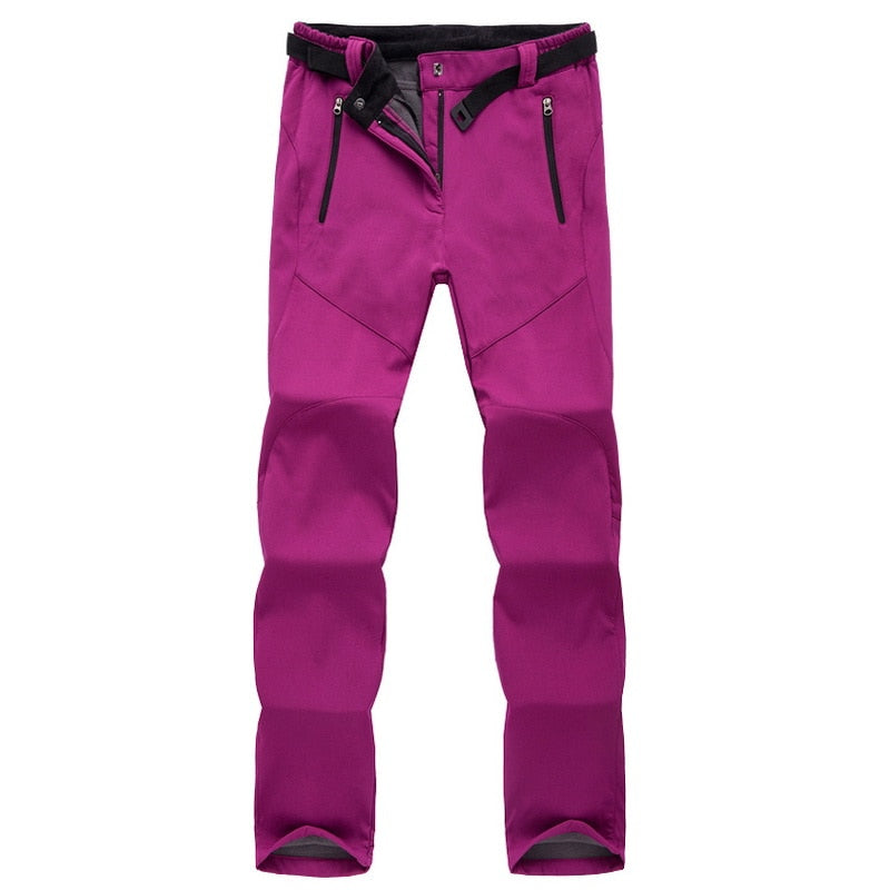 Waterproof &amp; Breathable women’s hiking Trousers – elastic fit, durable material, for trekking and outdoor activities