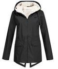 Waterproof Cozy Women’s Jacket – Fleece Lined Parka Coat