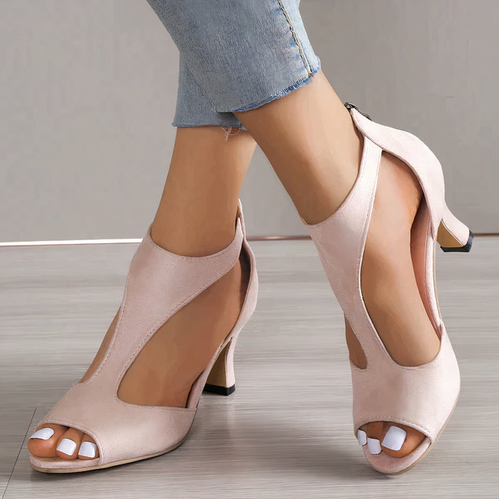 Orthopaedic Heel Sandals for Women, Ergonomic Design with Soft Padded Insole and All-Day Comfort