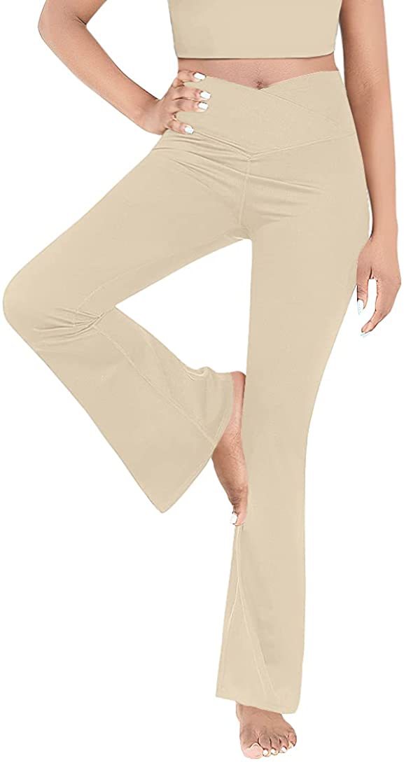 Relaxed women's high-waist solid casual trousers – slim fit polyester full-length Trousers, everyday style
