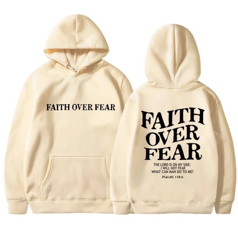 Warm Relaxed Unisex Hoodie - Fleece Lined Polyester, Street