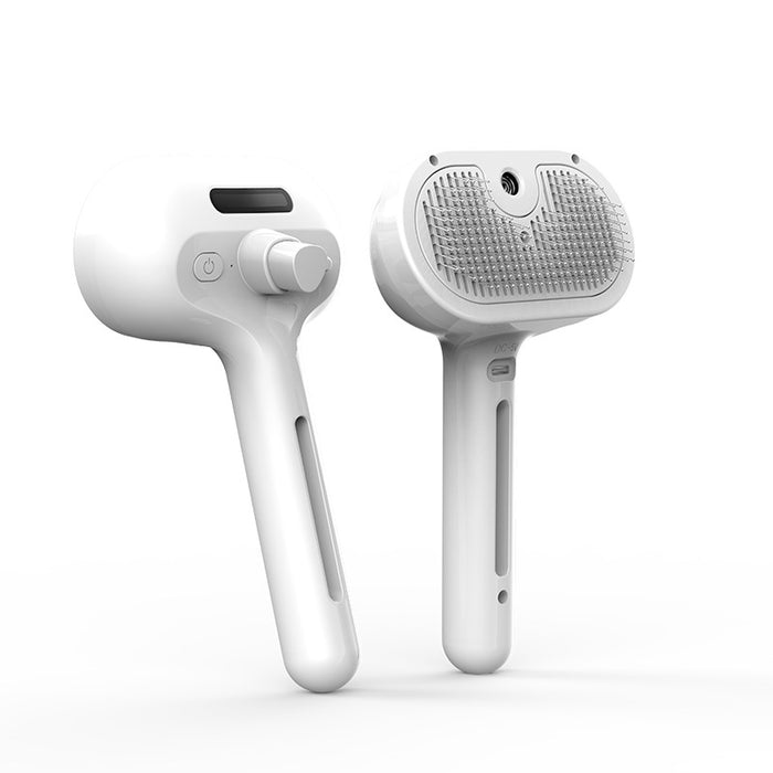 Plovena Self-cleaning slicker brush with water mist spray
