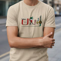 Lightweight unisex t-shirt - short-sleeve pullover, casual, polyester, for couples' outfits