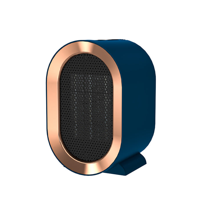 Plovena Compact ceramic desk heater with tip-over cut-off