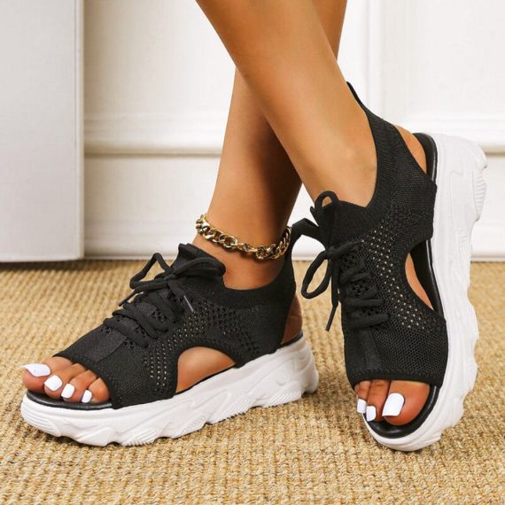 Orthopaedic Sandals for Women with Slip-On Design, Breathable Material, and Foot Pain Relief Support