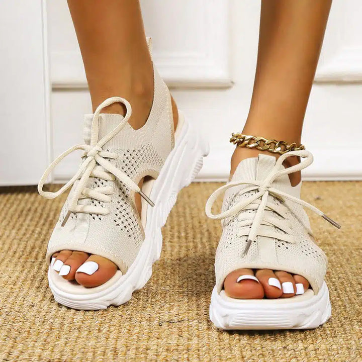 Orthopaedic Sandals for Women with Slip-On Design, Breathable Material, and Foot Pain Relief Support