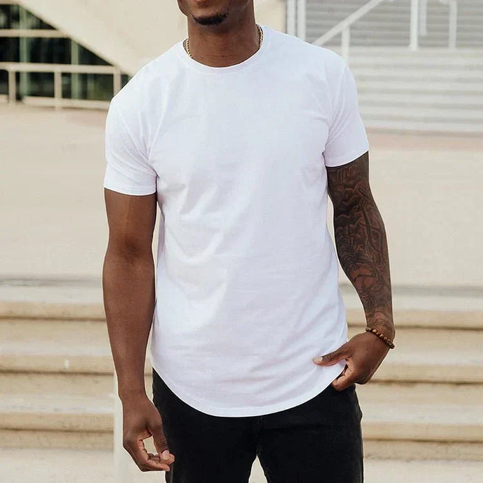 Sporty Fit Men's T-Shirt with Breathable Fabric and Seamless Design for Gym and Casual Wear