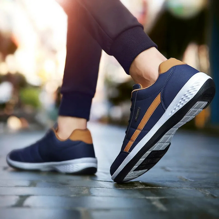 Comfortable Orthopaedic Leather Shoes for Women, Waterproof Anti-Slip Design with Wide Toe Box and Gedempte Heel Support