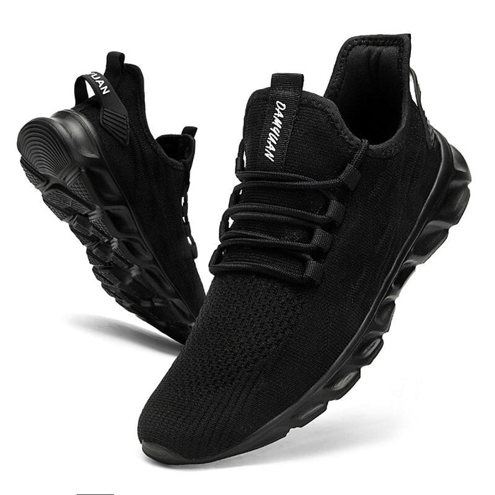 All-Round Men's Shoes with Breathable Fabric, Sturdy Sole, and Versatile Style for Casual Wear