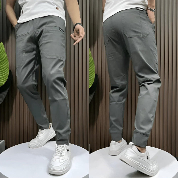 Mens Cargo Trousers - Lightweight Stretch Trousers for Ultimate Comfort, Sizes 29-37